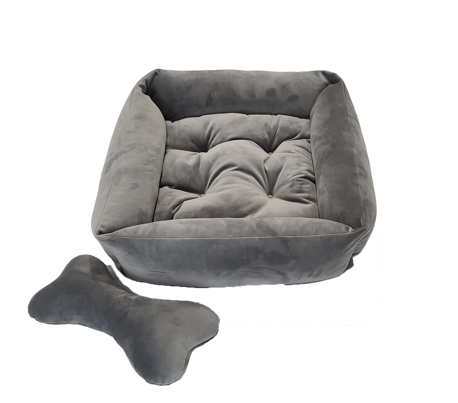 Lavender Luxury - Dog Bed, Furniture for Dogs, Puppy Friendly & Chew Proof, Size for All Dogs Large, Medium, and Small. Whole Bed Washable!