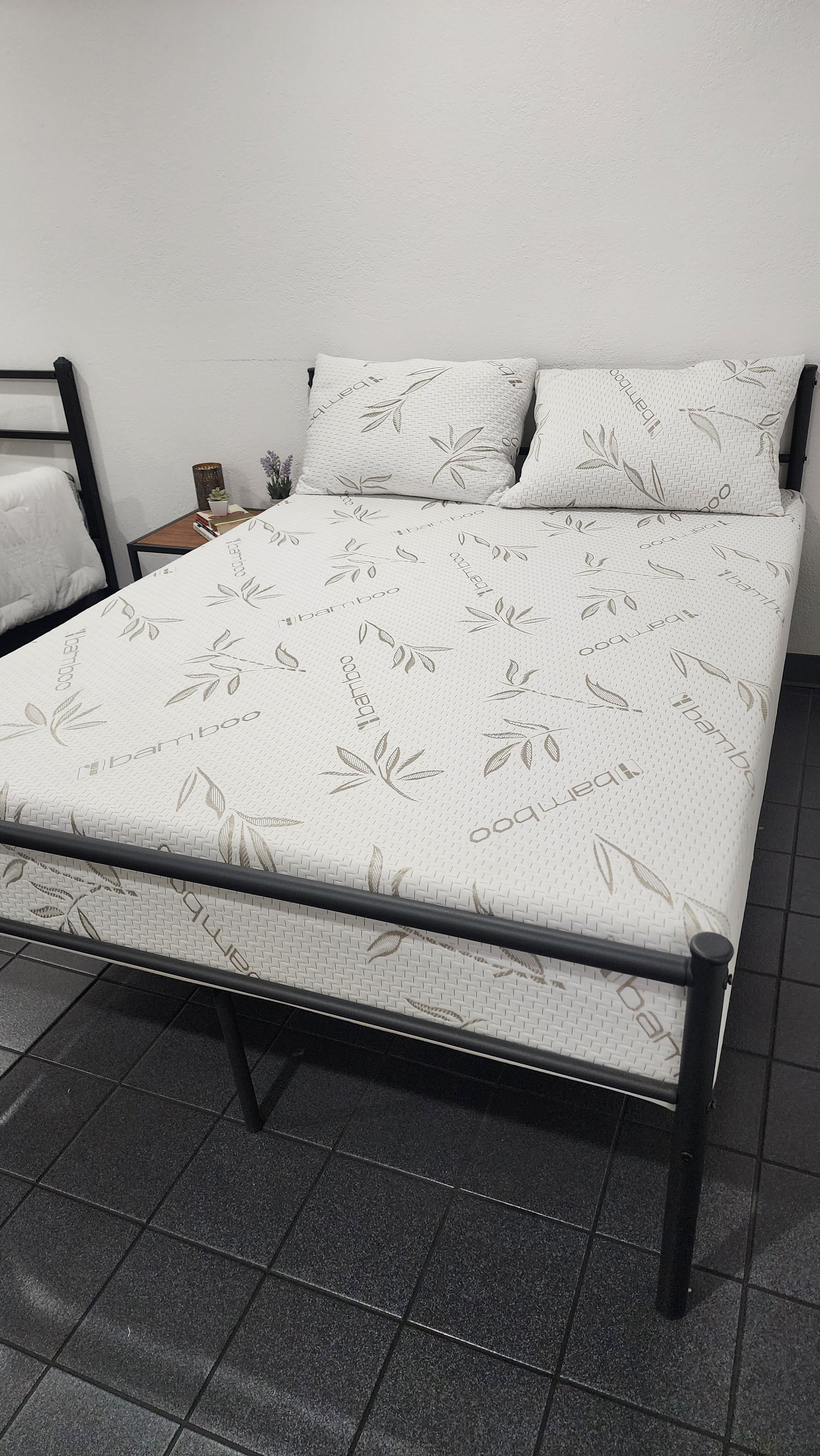 Green Bamboo Memory Foam Mattress  CERTI-PUR Certified
